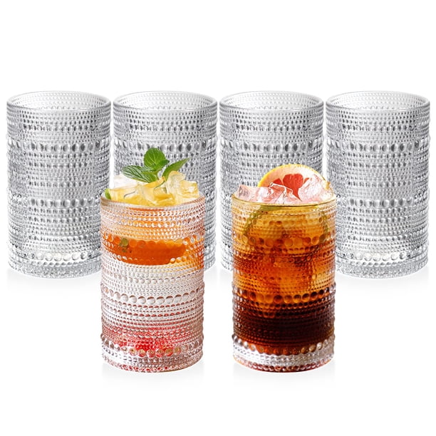 Set de 6 vasos para beber Eternelovery Honnail 385 ml Vintage
