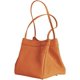 thumbnail image 1 of LHSHID Leather Handbags for Women Square Bucket Bag Stylish Satchel Handbag Tote for Travel Work, 1 of 7