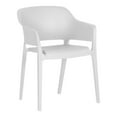 thumbnail image 2 of MOE'S Home FARO OUTDOOR DINING CHAIR WHITE-M2, 2 of 6