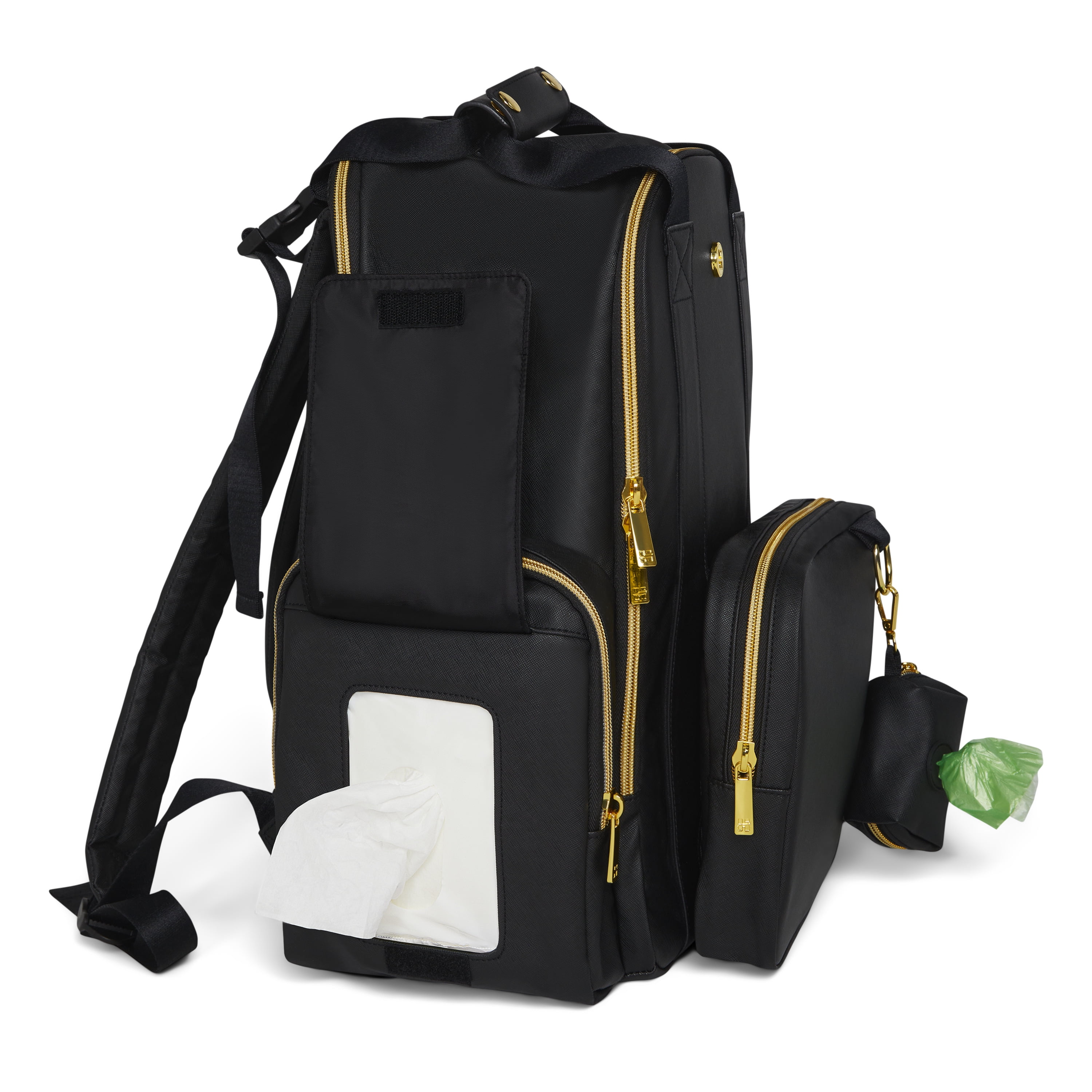 Huggies Sunshine Pack Diaper Bag, Black