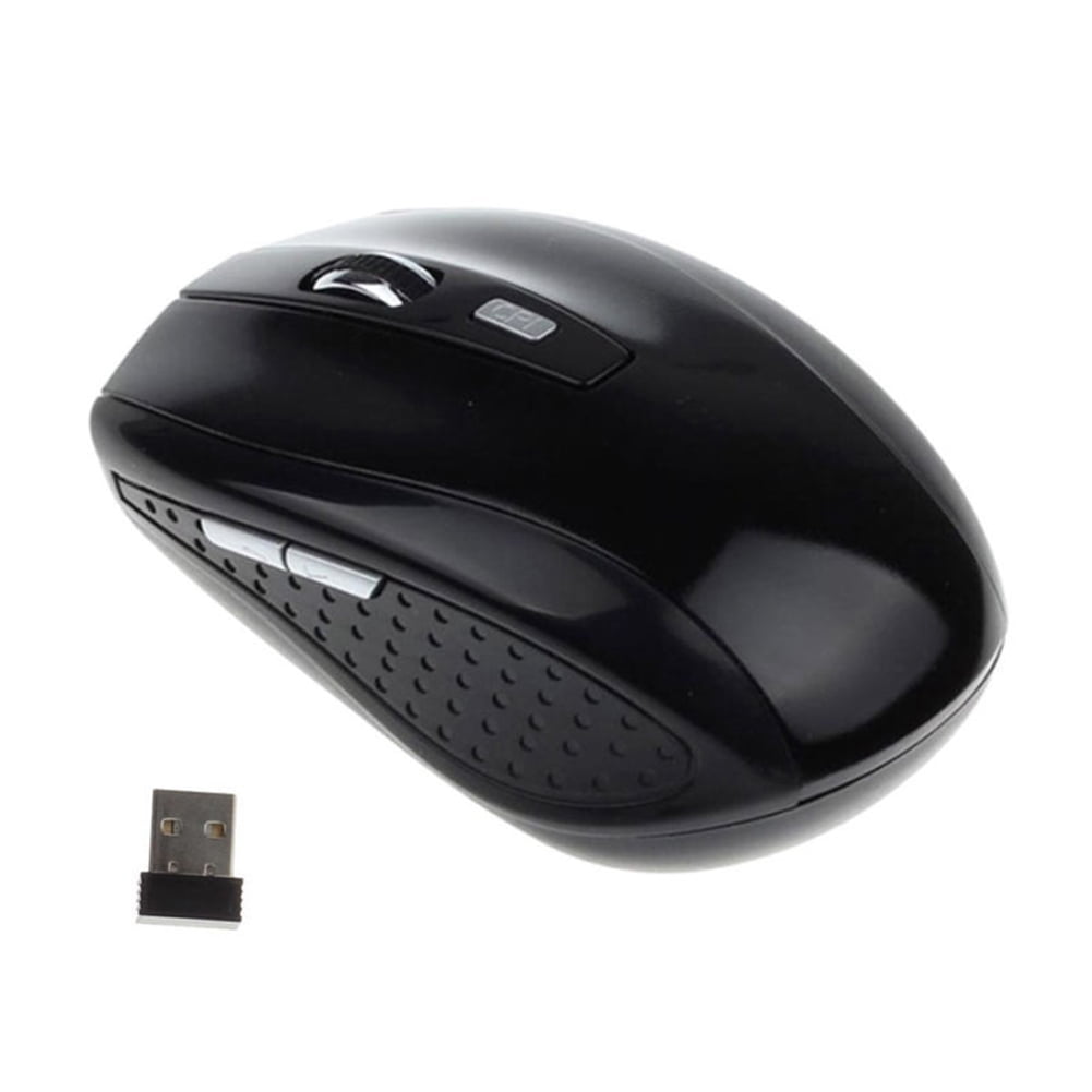 2.4GHz Wireless USB Optical Ergonomic Gaming Mouse 6 Keys 1200DPI For PC Laptop 