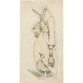 thumbnail image 2 of Camille Pissarro 11x18 Gold Ornate Wood Frame and Double Matted Museum Art Print Titled - Peasant Woman, 2 of 4