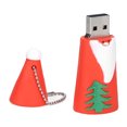 thumbnail image 4 of Unidad flash USB 2.0 Bling Bling de Papá Noel color rojo 32 GB, 4 of 12