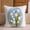 Blue Bellflower, variant on Taibuwu Luxury Embroidered Throw Pillow Decorative Pillow, Square Accent Pillow Cushion for Sofa, Couch, Bed, Living Room & Bedroom, 18"x18", [Color/2-Pack]