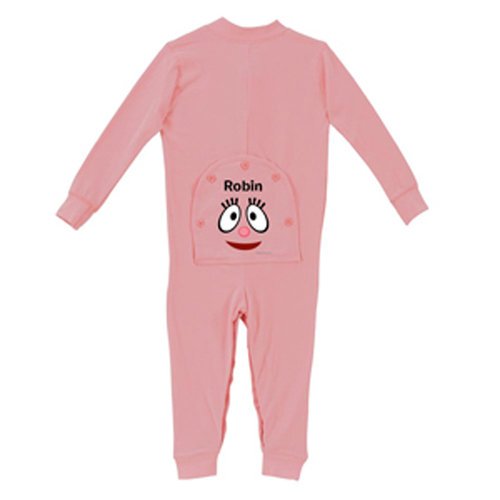 Personalized Yo Gabba Gabba! Foofa Pink Toddler Girl Long Johns