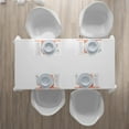 thumbnail image 4 of Ambesonne Anime Place Mats Set of 4, Beaver Kawaii Cartoon, Standard Size, Pale Coral and Cream, 4 of 4