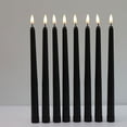 thumbnail image 4 of 10Pcs Battery Operated Taper Candles LED Flameless Candle Lights (28cm), 4 of 8