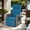 Blue, variant on Yalissey 1PC Patio Outdoor Wicker Adjustable Recliner with Cushion and Flip-Up Table