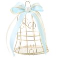 thumbnail image 1 of KAKOWELY Caja de metal para dulces con forma de jaula de pájaros para bodas, contenedor para dulces, caja de regalo tipo jaula de pájaros para bodas, 1 of 5
