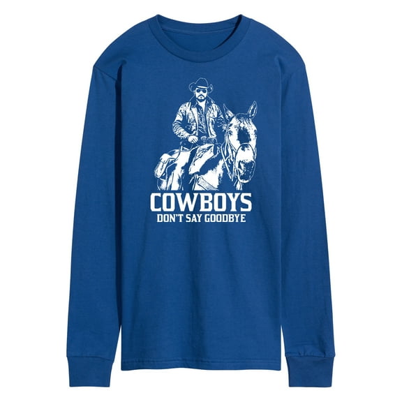 Yellowstone - Rip Cowboys Don't Say Goodbye - Men's Long Sleeve T-Shirt