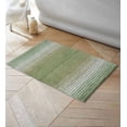 thumbnail image 2 of Home Weavers 100% Cotton Gradation Collection Bathroom Rug s | Bathroom Decore | Washable Rug | Bathroom Mat | Kitchen rug | Bathroom Rug Set | Bath Mat Set | Bath Floor Mat Non Slip, 17"x24", Sage, 2 of 6