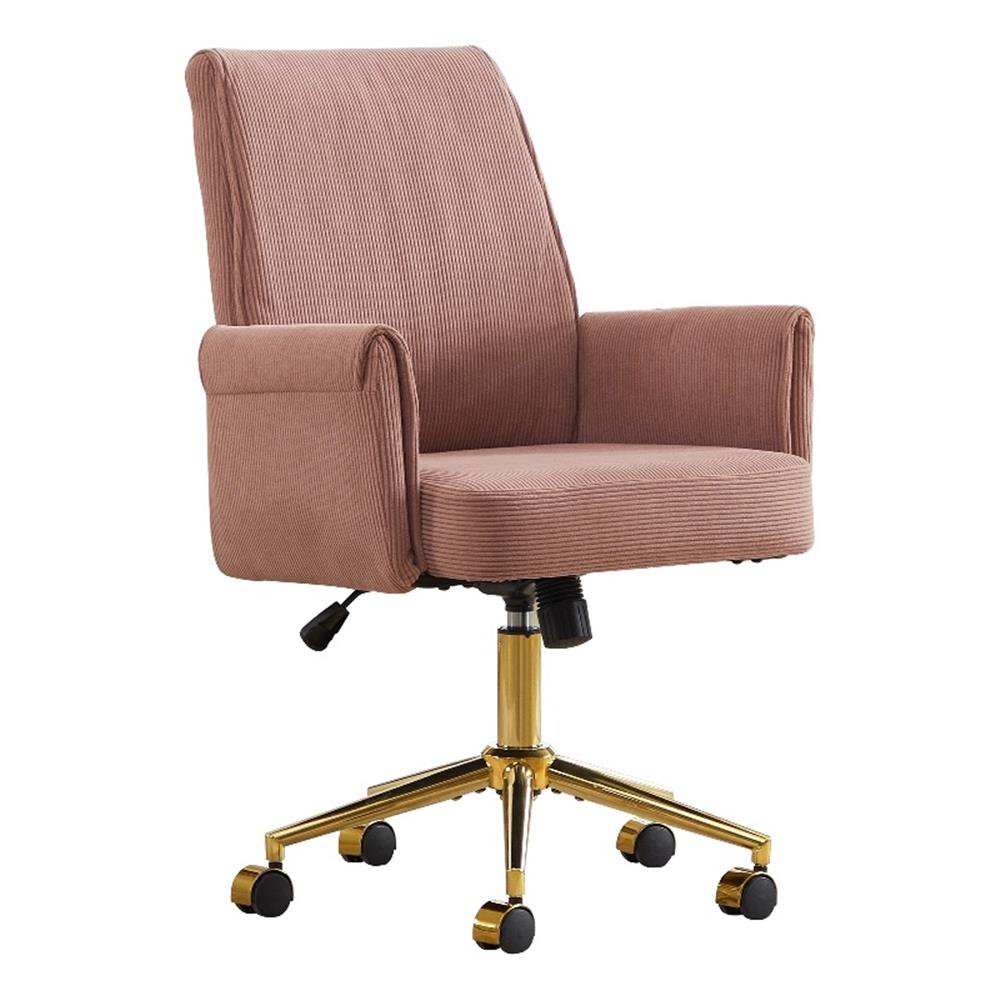 swivel office chair- light pink product