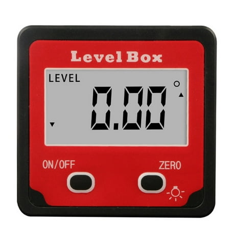 

Andoer Digital Level Protractor Inclinometer Mag-netic Level Angle Meter Angle Finder Level Box Angle Measuring Tool for Carpentry / Building / Automobile