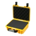 thumbnail image 4 of DYNWAVECA Tool Box Waterproof Hard Case with Sponge Universal Storage Box Protective for Microphone Testing Equipment Tools Electronics Yellow, 4 of 10