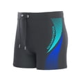 thumbnail image 2 of Swim Trunks Men Quick Dry Competitive Athletic Swim Team Suit Elastic Waist Summer Swimming Shorts Upf 50+ Blue XXXXL, 2 of 3