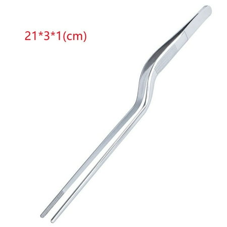 

Kitchen Tweezers Barbecue Tongs Food Tongs Stainless Steel Portable Kitchen Chief Tongs Picnic Meat BBQ Cooking Tools