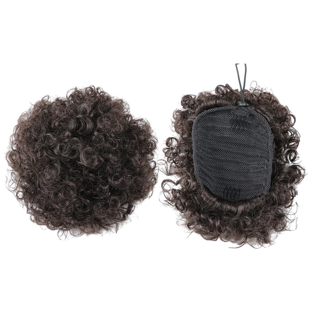 Soidarity Up Wraps pelo sintético fácil de usar con estilo peinados Afro extensión moño Afro para cabello Natural Q9 2 Type3 NO3