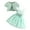 C-4626Green, variant on TEDOYE Girls Summer Outfits 2PCS Sets Bow Tie Sleeveless Dress With Cardigan Casual Toddler Dresses For Girls Cute And Daily Wear Soft Wear, 7-8 Years