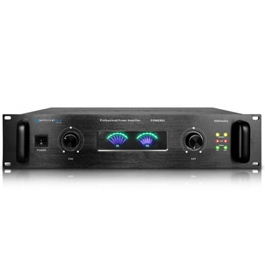 Tpro 6000W Portable PA System 2 Channel Digital Stereo Power Amplifier 6500W
