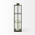 thumbnail image 2 of Mercana Grimwig Large 8L X 8W X 31H Lantern W/Sheet Base Without Bevel in Gold, 2 of 7