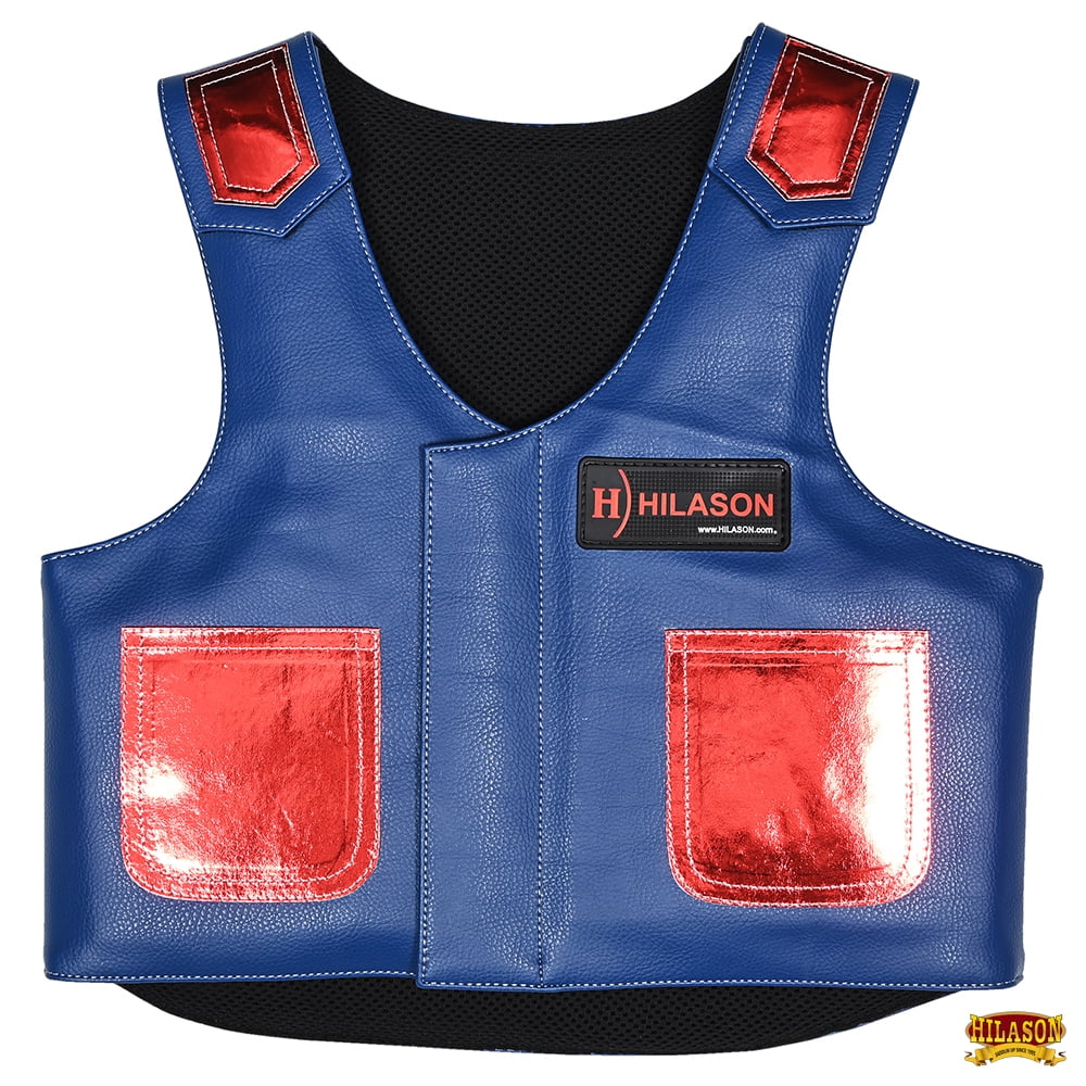 14/o - Finance HILASON Bull Riding Vest Kids Junior Youth Bull Pro