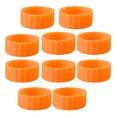 thumbnail image 3 of 10 protectores antigoteo para velas cónicas y velas. Naranja, 3 of 9