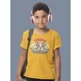 thumbnail image 2 of Retro Style Frenchie Bulldog T-Shirt Juniors -Image by Shutterstock,  x-Small, 2 of 4