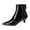Black, variant on Women's Ankle Boots Pointed Toe Stiletto Heel Back Zipper Fashion Dressy Fall Winter Booties