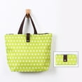 thumbnail image 1 of Bolsa de compras portátil y plegable | Bolsa de tela 600D con capacidad de 10 kg | Tamaño compacto plegado: 21 x 9,5 cm y extendido: 45,5 x 32 x 12 cm | Diseño de celosía, 1 of 6