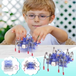 STEM Toys Kit de robot araignée bionique programmable pour enfants âgés de 8 à 12 ans, jouet de construction robotique DIY pour adolescents, télécommande par application, cadeau d'anniversaire pour