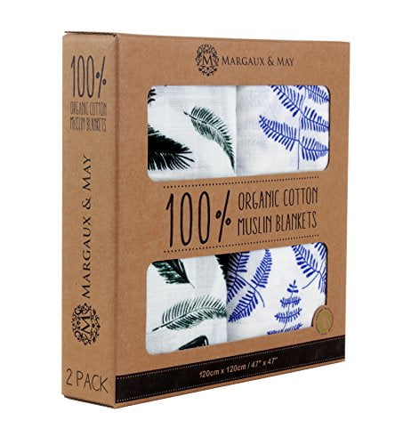 green muslin swaddle