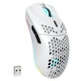 thumbnail image 3 of T66 3-Mode RGB Wireless Gaming Mouse - Ergonomic, Lightweight Design with Customizable Backlighting, Macro Programming Support, 650mAh Rechargeable Optical Sensor Mouse, 3 of 12