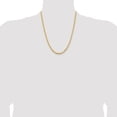 thumbnail image 4 of 14K Yellow Gold Rope Chain Styles Necklace 4.25 mm Diamond-Cut 22 inch, 4 of 4