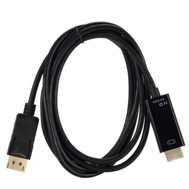 Compatible Con Cable Dp A Hdmi Compatible Con Línea De Conversión Displayport A Hdmi De Alta Definición 1,8 M Yuarrent EL017352-02