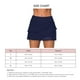 thumbnail image 5 of Falda de Natación Color Puro Volantes Cintura Alta Básico Forrado con Shorts Traje de Baño para Mujer Azul Oscuro XL, 5 of 6
