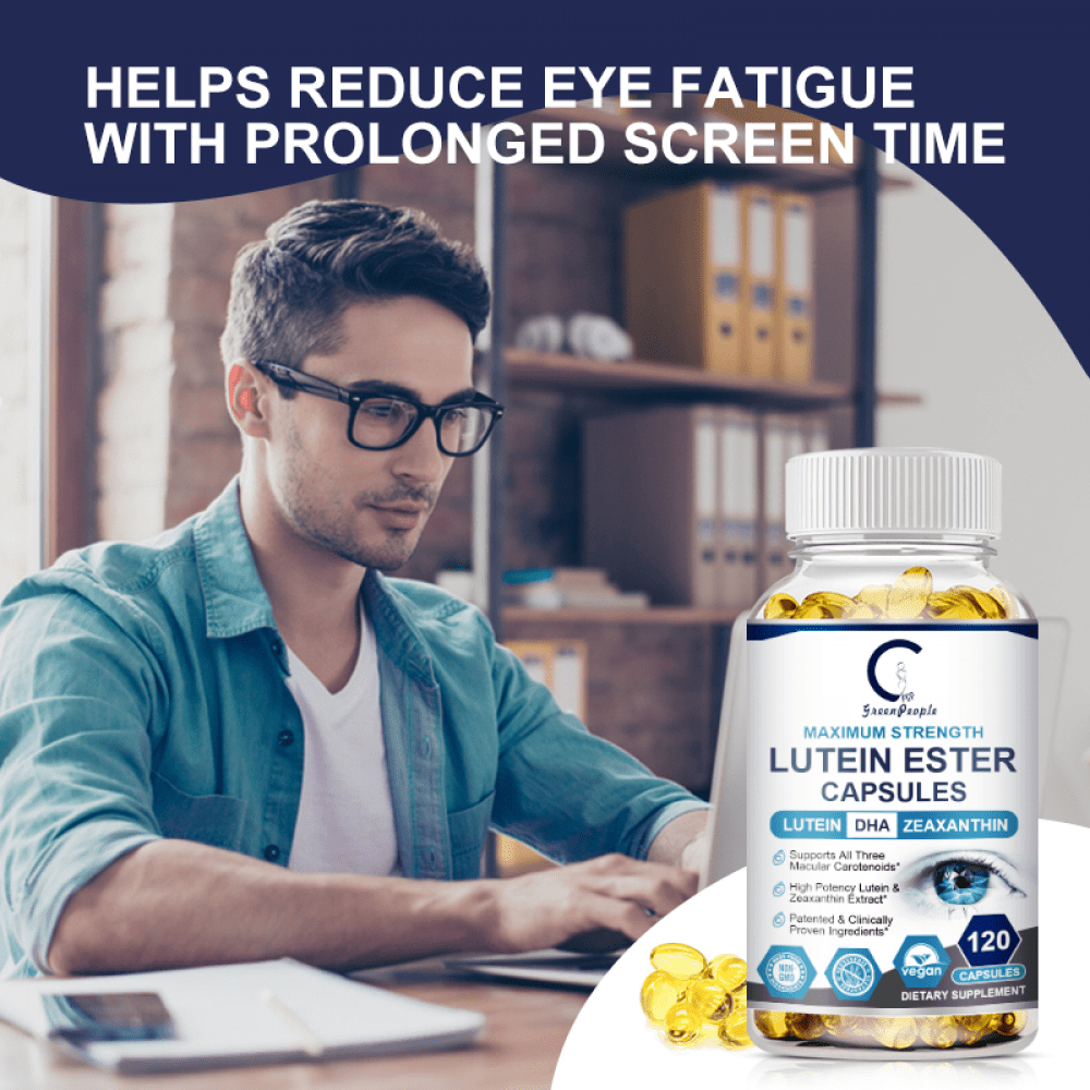 (2 Pack)Lutein Esters, Eye Vitamin & Mineral Supplement, Contains Lutein, Vitamin C, Zeaxanthin, Zinc & Vitamin E, Supports Healthy Eyes and Vision, 240 Softgels