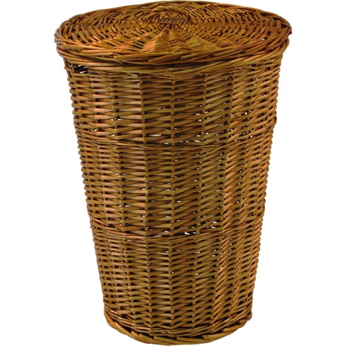 Round Willow Hamper with Matching Lid