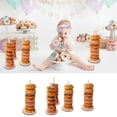 thumbnail image 2 of Miangastore Dessert Stands For Dessert Table Wood 3pcs, 2 of 9