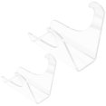 thumbnail image 4 of MasteelfCA 2Pcs Acrylic Easel Stand Small Easels Display Stand Plate Stand Holder for Photo Artworks, 4 of 8