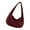 Red, variant on Elegant Autumn Winter Slouchy Bag Handbag Studded Shoulder Purse Casual Work Bag Underarm Bags for Office and Travel Use