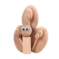 thumbnail image 2 of Juguete de madera para niños, figuras de animales pequeños hechos a mano, rompecabezas de madera 3D para preescolar. Pavo real, 2 of 9