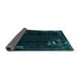 thumbnail image 2 of Ahgly Company Indoor Rectangle Abstract Turquoise Blue Modern Area Rugs, 5' x 8', 2 of 4