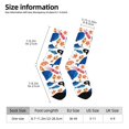 thumbnail image 2 of Balery Cute Sea Animals Calcetas Largas con Estampado para Hombre y Mujer – Suaves y Transpirables, Talla Única (US 5-11), 2 of 6