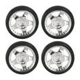 thumbnail image 4 of SUTENGDA 4 Pieces RC Car Tires for 1/18 RC Rally Car Repalces Spare Parts Argent, 4 of 9