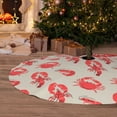 thumbnail image 6 of Picia Crab Lobster 1 Print Christmas Tree Skirt , Christmas Tree Skirt Ornaments for Merry Christmas Holiday Party Decorations Indoor Outdoor-36", 6 of 7