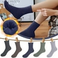 thumbnail image 2 of Hfolob Socks Casual Winter Warm Thermal Women Mid Comfort Socks 5-Pack, 2 of 9