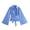Blue, variant on Summer Tops, Womens Shirts, Elegant Women's Button Down Long Sleeved Shirt with Lace Up Design for Stylish Comfort and Versatility