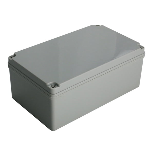 Ogrmar Caja de conexiones de plástico a prueba de polvo IP65 Caja de bricolaje (10""x 6""x 4"")