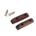 thumbnail image 1 of lionlar 2x Repose-Tétons en Bois de Rose pour Guitare Basse Pièces Pratiques de Rechange, 1 of 9