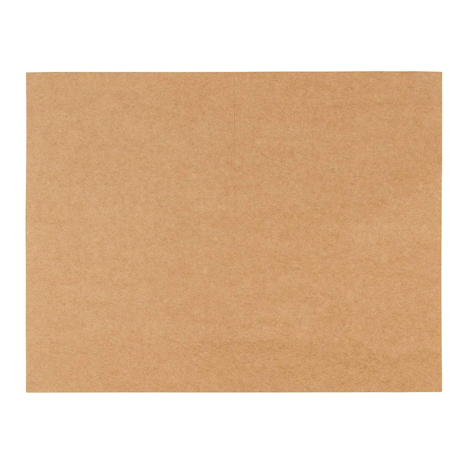 100-Sheet Kraft Paper Postcards Printable Blank Note Cards for Inkjet and Laser Printers 2 Per Page 200 Cards in Total Brown 5.5 x 8.5 Inches Best Paper Greetings Blank Postcards